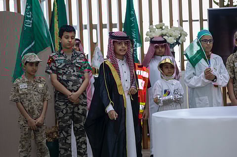 أمين محافظة حفر الباطن يشهد احتفال الأمانة باليوم الوطني