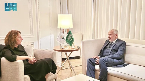 "الربيعة" يلتقي المبعوث الخاص للحكومة الألمانية للمساعدات الإنسانية بالشرق الأوسط