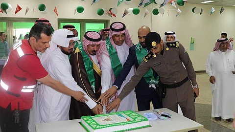 بحضور المحافظ.. الكلية التقنية بـ"القويعية" تحتفل باليوم الوطني الـ94