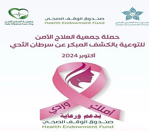 تزامنًا مع الشهر العالمي.. "العلاج الآمن" تطلق حملة "أملك وردي" للتوعية بسرطان الثدي