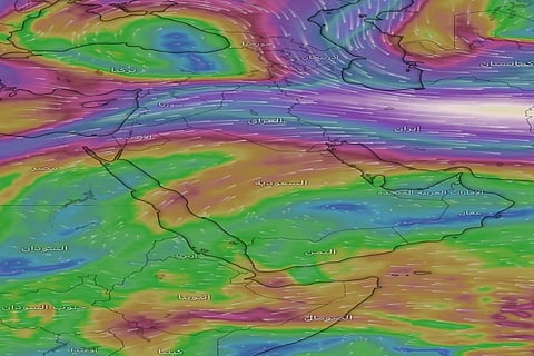الحربي: التيار النفاث الغربي يبشر بموسم ممطر ووداعاً للتيار الشرقي