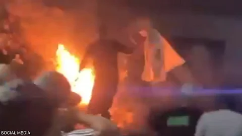 مقتل 14 فلسطينياً في قصف إسرائيلي استهدف مقهى شعبياً بمخيم طولكرم بالضفة