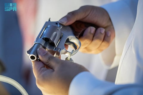 تخصيص مساحة أكبر لجناح أسلحة الصيد داخل معرض الصقور