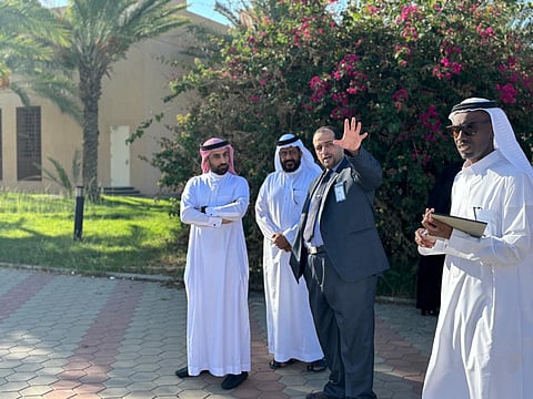 نائب المحافظ للخدمات المساندة بالتدريب التقني والمهني يتفقّد المشاريع والمنشآت بالطائف