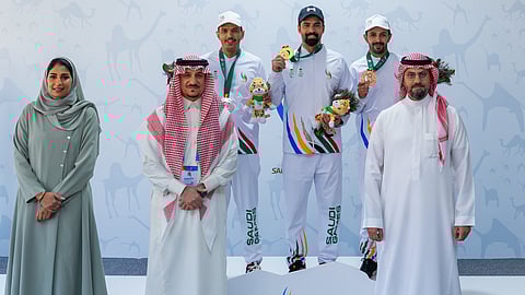 ألعاب السعودية الثالثة: سفر وسارة يحصدان الذهب في مسابقة مسدس الهواء