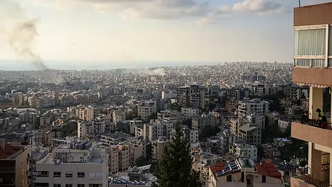 من القصف الإسرائيلي على بيروت