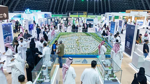 جانب من حضور فعاليات معرض ريستاتكس جدة العقاري 2024
