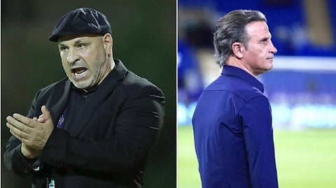 المدربان باولو دوراتي ونور الدين زكري