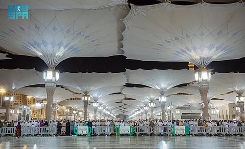 10 ملايين زائر يؤدون الصلاة في الروضة الشريفة خلال 2024