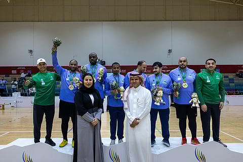 ألعاب السعودية الثالثة : نادي الرياض لذوي الإعاقة يحقق ذهبية كرة الهدف