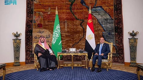 البيان المشترك في ختام زيارة ولي العهد لمصر: مجلسُ التنسيق الأعلى السعودي المصري منصةٌ فاعلة لتعزيز العلاقات بين البلدين