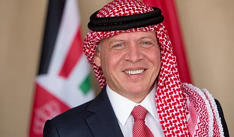 ملك المملكة الأردنية الهاشمية عبدالله الثاني ابن الحسين