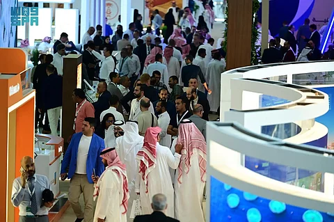 جانب من حضور فعاليات المعرض الزراعي السعودي الـ41 بالرياض