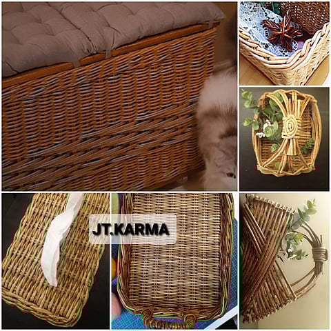 "جمانة تليتي".. أول سعودية تتقن فن الكارما الورقية وتحوّل الورق إلى أثاث قوي ومتين