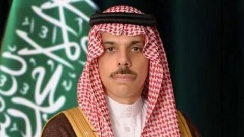وزير الخارجية الأمير فيصل بن فرحان