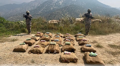 التصدي لتهريب وترويج كميات من المخدرات في 4 عمليات أمنية بجازان وعسير والشرقية