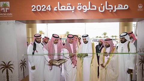 برعاية أمير المنطقة وحضور "الحسني".. "محمد بن مطلق" يدشن مهرجان حلوة بقعاء