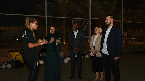 وفد الاتحاد الأوكراني يزور مراكز التدريب الإقليمية للبنات في الرياض