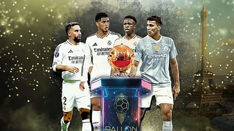 بعد تسريب اسم الفائز بالجائزة.. الكرة الذهبية تصدم فينيسيوس وريال مدريد الغاضب يقاطع الحفل