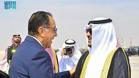للمشاركة في مؤتمر مبادرة مستقبل الاستثمار.. رئيس الوزراء المصري يصل إلى الرياض