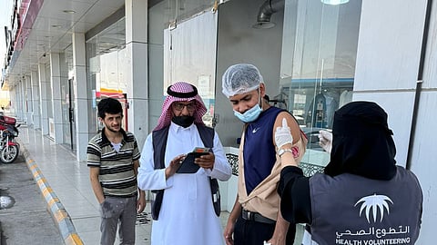 تكثيف جهود التوعية في "رماح" للتطعيم ضد الإنفلونزا الموسمية