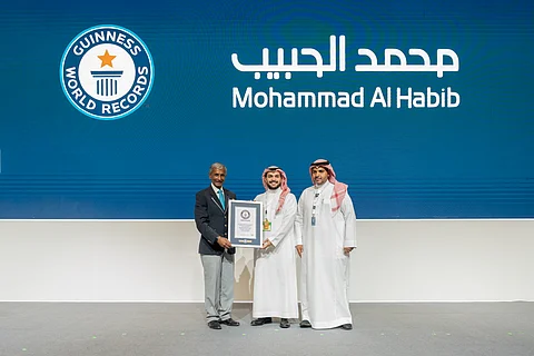 "محمد الحبيب العقارية" تدخل موسوعة جينيس بأكبر صبَّةٍ خرسانيةٍ في العالم