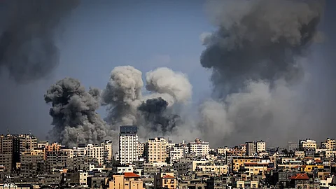 استشهاد 9 فلسطينيين جرّاء قصف إسرائيلي على مدينة غزة