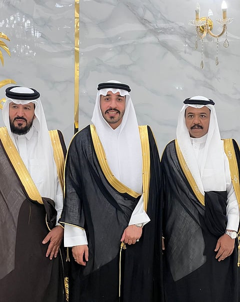إحتفال أسرتي الصباح والحجاب بزواج خالد