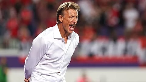 هيرفي رينارد مدرب المنتخب السعودي الأول لكرة القدم