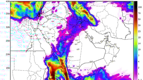 توقُّعات بسيول وأمطار على مناطق السعودية ابتداء من الجمعة المقبلة