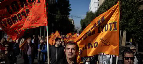 إضرابات اليونان