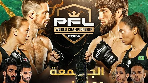 رابطة المقاتلين المحترفين تكشف عن بطاقة النزال في الجولة النهائية من "PFL MENA 2024"