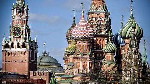 مبنى الكرملين في موسكو