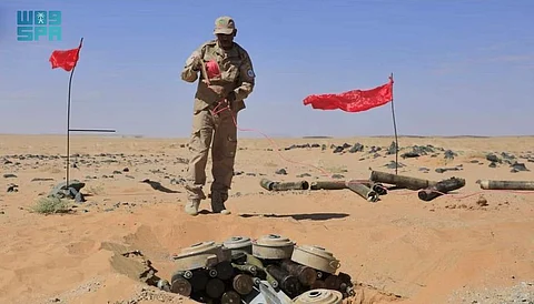 خلال أسبوع.. "إغاثي الملك سلمان" ينتزع 840 لغماً في اليمن عبر "مسام"