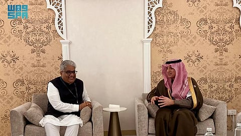 "الجبير" يبحث مجالات التعاون مع وزير البيئة والغابات وتغير المناخ بجمهورية الهند