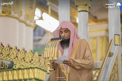 إمام وخطيب المسجد النبوي صلاح البدير