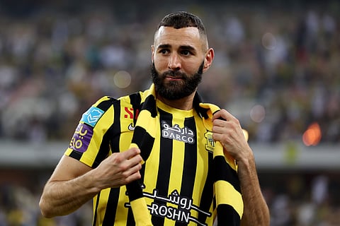 لاعبُ نادي الاتحاد الفرنسي كريم بنزيما