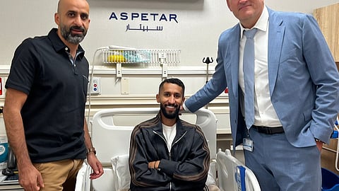 نجاح العملية الجراحية في الرباط الصليبي .. للاعب الأخضر و "نيوم" سلمان الفرج