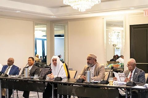 "العيسى" لأعضاء بالكونغرس الأمريكي: موقف المملكة من القضية الفلسطينية واضح وثابت ومؤكَّد عليه مرارًا