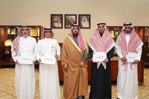 محافظ الخرج يستقبل مدير مكتب العمل لتحقيق إدارة التسوية الودّية المركز الأول في معدل الصلح