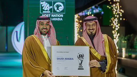 المسحل يشكر القيادة على تحقيق الإنجاز التاريخي بفوز المملكة باستضافة كأس العالم 2034