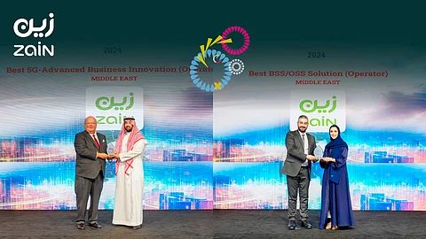 "زين السعودية" تفوز بجائزتين جديدة من قمة تيليكوم ريفيو