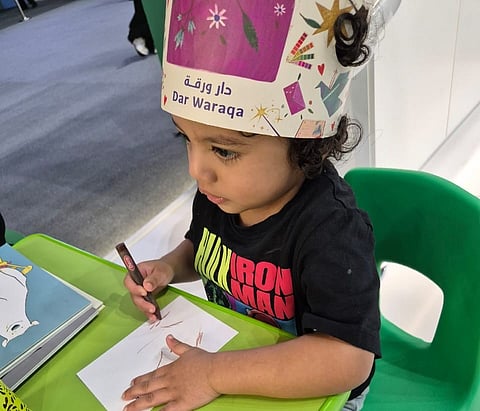 معرض جدة للكتاب.. "ركن الطفل" بجناح "جامعة المؤسس" يقدِّم العديدَ من البرامج والأنشطة التفاعلية