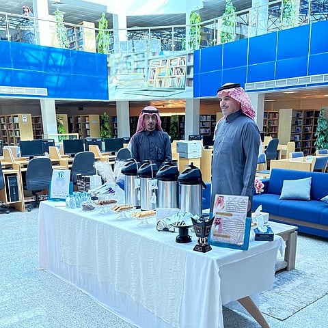 إدارة شؤون المكتبات بجامعة حائل تحتفي باليوم العالمي للغة العربية 2024