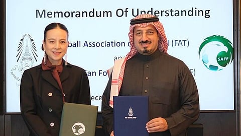 الاتحاد السعودي لكرة القدم يوقّع اتفاقية تعاون مع نظيره التايلاندي