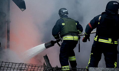 "نار ودمار".. روسيا تشن هجومًا غير مسبوق على محطات الطاقة في أوكرانيا