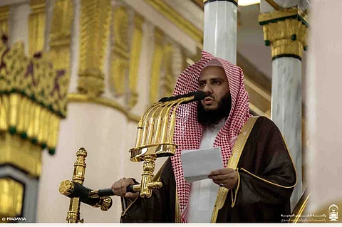 إمام وخطيب المسجد النبوي خالد المهنا
