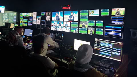 "سبق" تحضر في كواليس الاستديو التحليلي لـSSC.. في وجود ماجد عبدالله وسامي الجابر