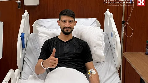 لاعب المنتخب ونادي الصفا "الخضراوي" يجري جراحة ناجحة بمستشفى الدكتور سليمان الحبيب بالخبر