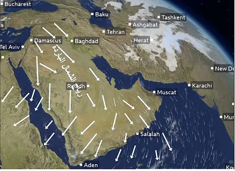 "عشقي": أمطار غزيرة وعواصف رعدية على جدة الأحد والاثنين